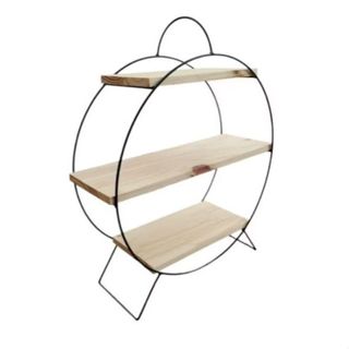 Porta Doces Redondo Andares Preto em Oferta na Shopee