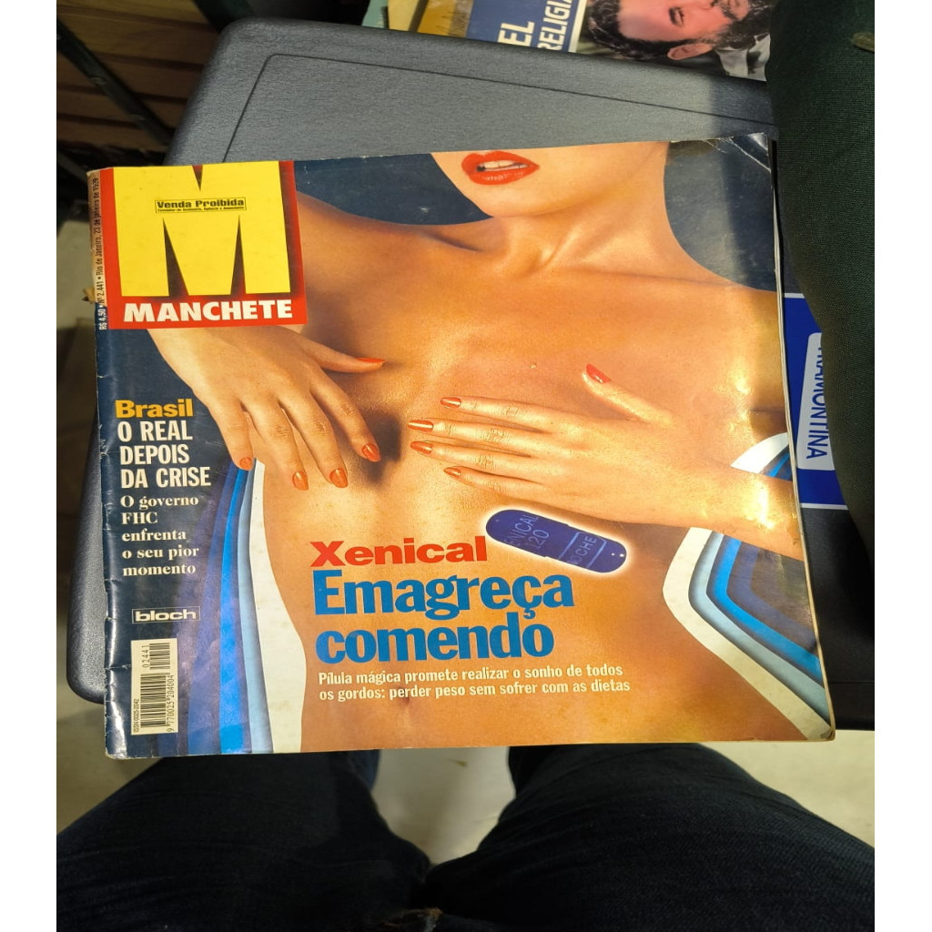 Revista Manchete - Xenical : emagreça comendo - N 2441 1999 autor Revista