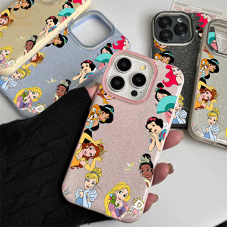 Capa Para iPhone 17 Pro Max 17Air 16 15 13 11 14 12 11 Xs XR Glitter Doces Disney Princesa Mopo em Oferta na Shopee