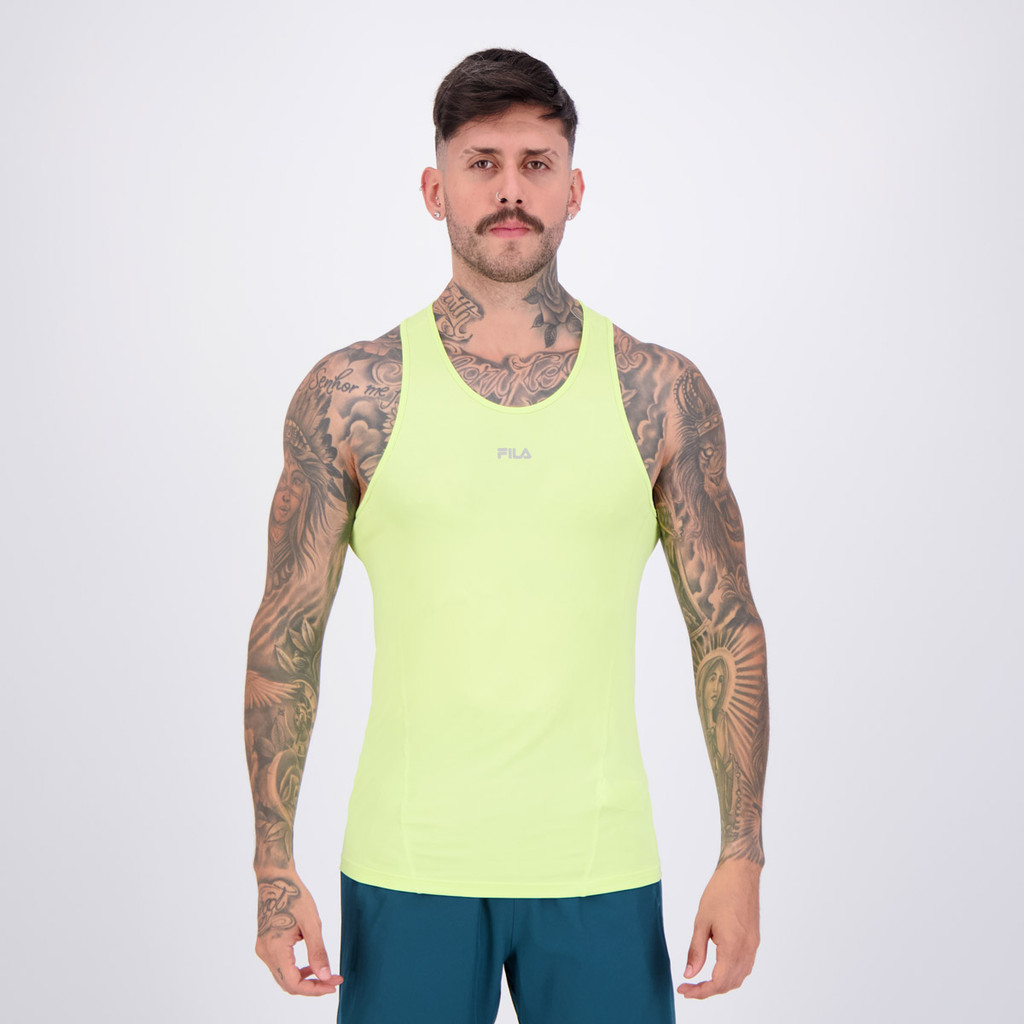 Regata Fila Bio III Amarela Neon