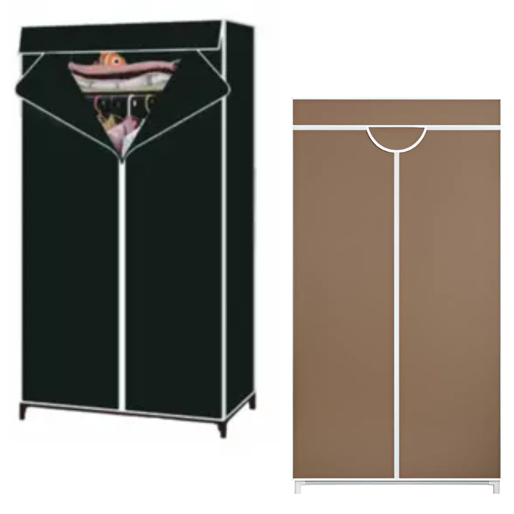 Guarda Roupa Dobrável Organizador Portátil Armário Cabideiro de roupas - CA08284