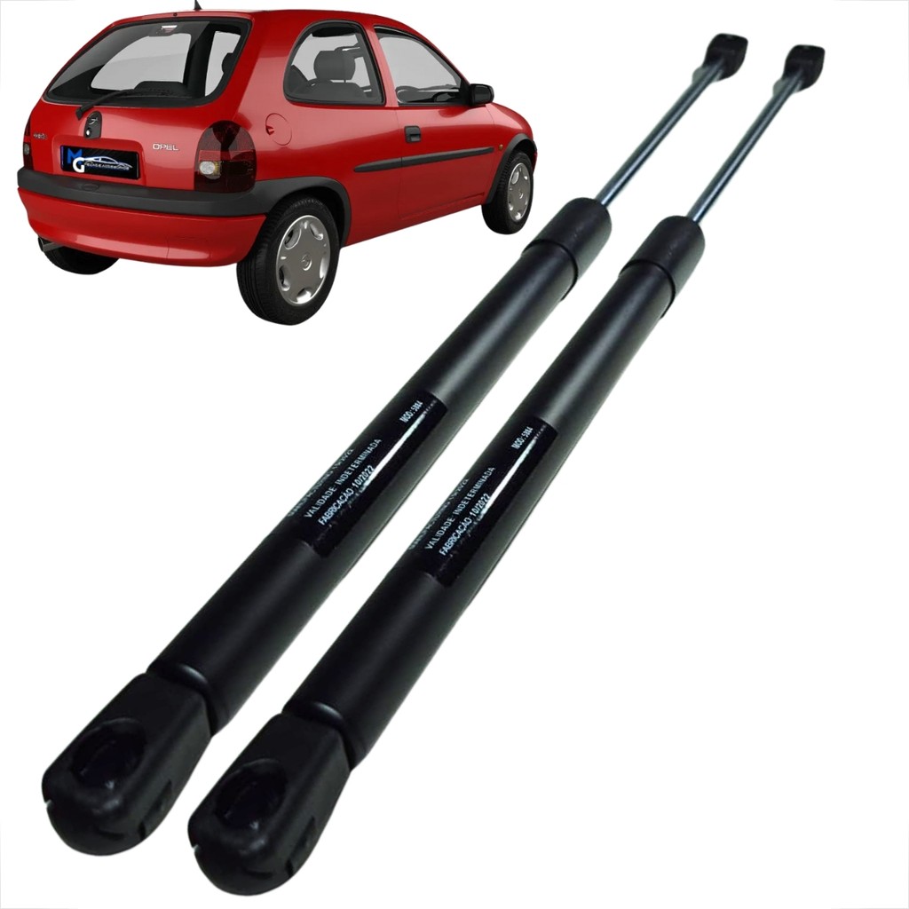 AMORTECEDOR SUPORTE HASTE PORTA MALA TAMPA TRASEIRA CORSA HATCH 3 PORTAS 19942001 MOD5863