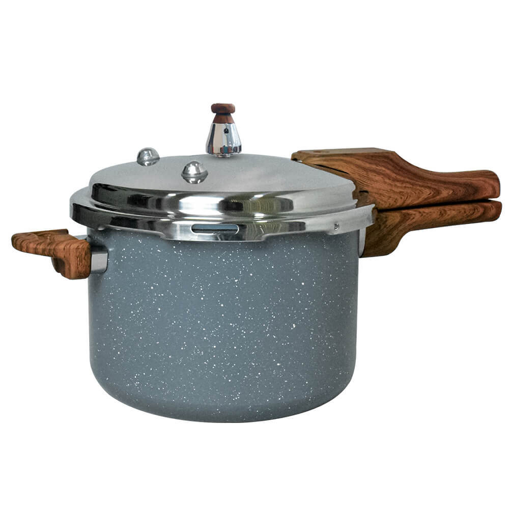 Panela de Pressão Indução Revestimento Cerâmico 4,2L Verona Granito -  Vista Home