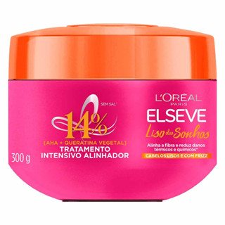 MÁSCARA ELSEVE LISO DOS SONHOS INTENSIVO ALINHADOR 300G em Oferta na Shopee