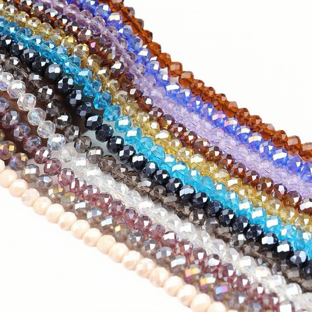 【LOUIE SHARK 2】Corrente Para Óculos Modelo De Cristal Delicado Colorido Corrente De Segurança Fashion