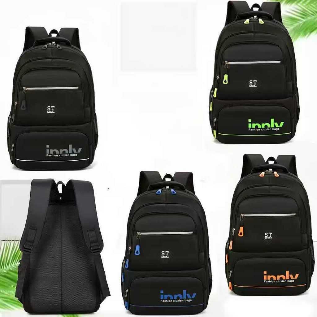 Mochila Reforçada Masculina Faculdade Impermeável Resistente Grande Trabalho Escolar