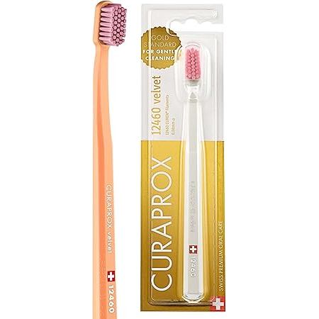 ESCOVA DE DENTE CURAPROX VELVET - ULTRAMACIA 12.460 CERDAS - ADULTO - LIMPEZA PREMIUM - SUAVIDADE MÁXIMA