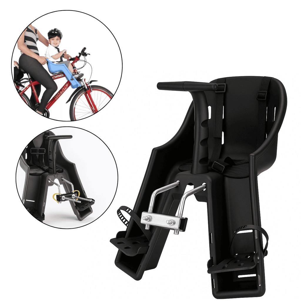 Cadeirinha Infantil Bicicleta Kalf Baby Bike Dianteira Presa ao Guidão