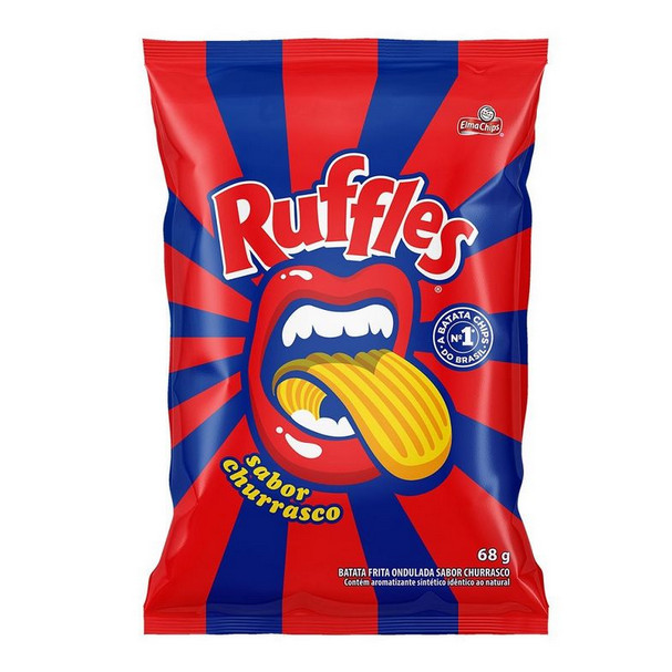 Batata Ruflles Churrasco 68g