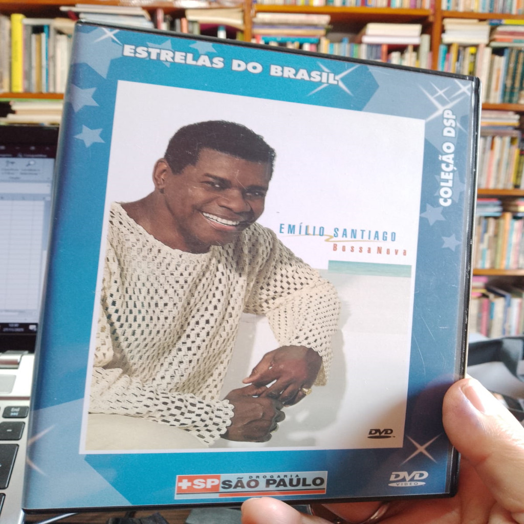 DVD EMILIO SANTIAGO  - Bossa Nova - coleção DSP editora DESCONHECIDO