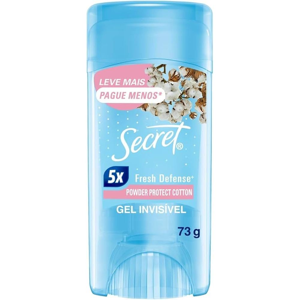 SECRET GEL  PH BALANCED COTTON  73G