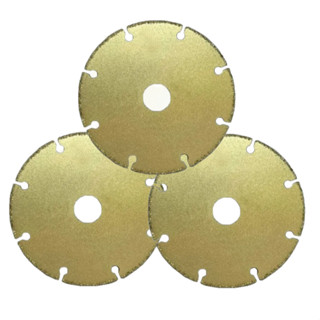 Disco De Corte Diamantado Tugstênio 110x20mm Corte a Seco ou Refrigerado Dourado Escuro Multi-Funções em Oferta na Shopee