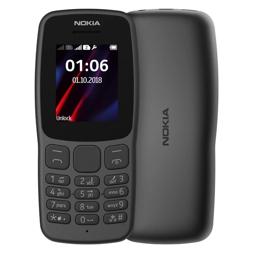 Celular Nokia 106 3g Simples Idoso 2 Chip NoKia 8210 4g 110 4g 105 4g Bom Sinal