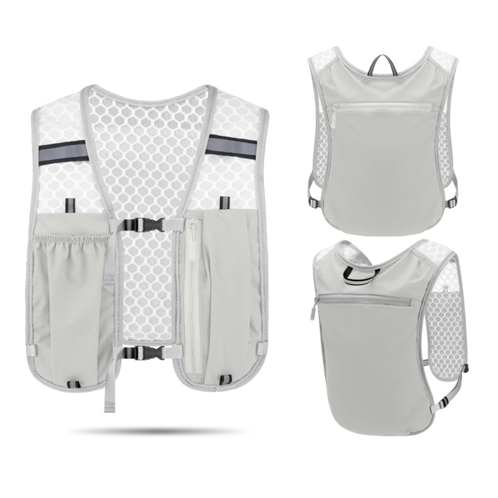 ThaxDirect Mochila de corrida 125g super leve, mochila para trilha, bolsa de hidratação, maratona, ciclismo, montanhism