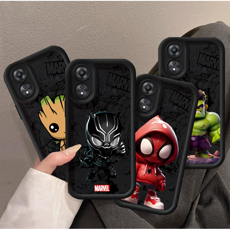 Capa Para Motorola Moto G85 G86 G56 G24 G35 G14 G52 G84 G05 G34 G75 GPlay 2025 Tendência Marca Marvel Homem-Aranha Venen