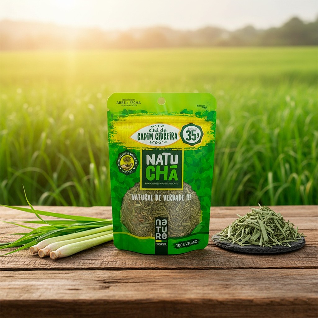 Imagem Chá de Capim Cidreira 35g Calmante Natural para Ansiedade