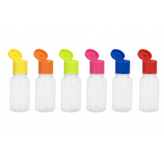 10 ou 25 Frascos Pet 10ml Natural Com Tampa Flip Top Mini Plástico em Oferta na Shopee