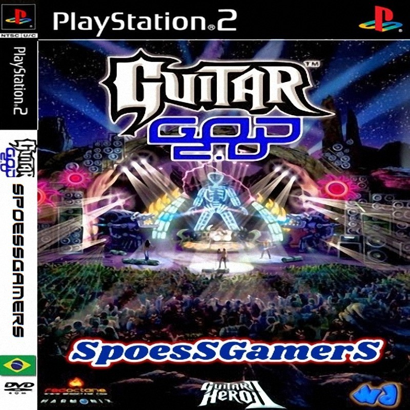 Ps 2 Jogo Guitar Hero 2 God 2.0 Ps2 Spin-offs Patch ..