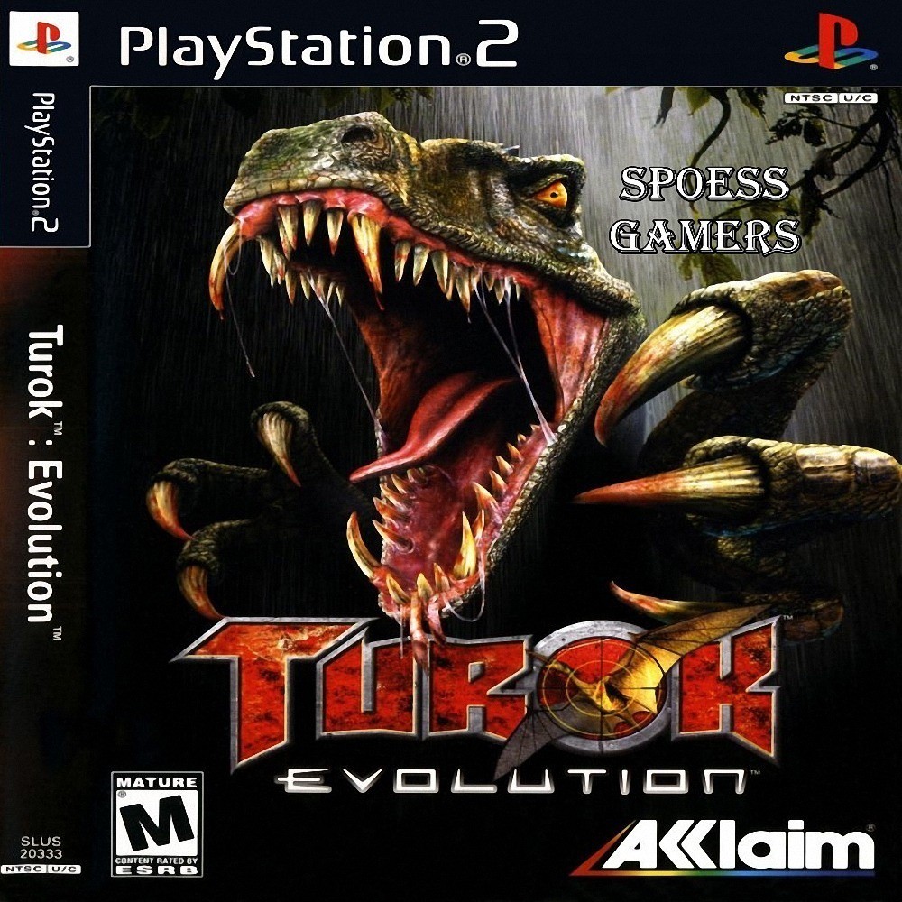 Jogo Ps 2 Turok Evolution Ps2 Dinossauro  Ans