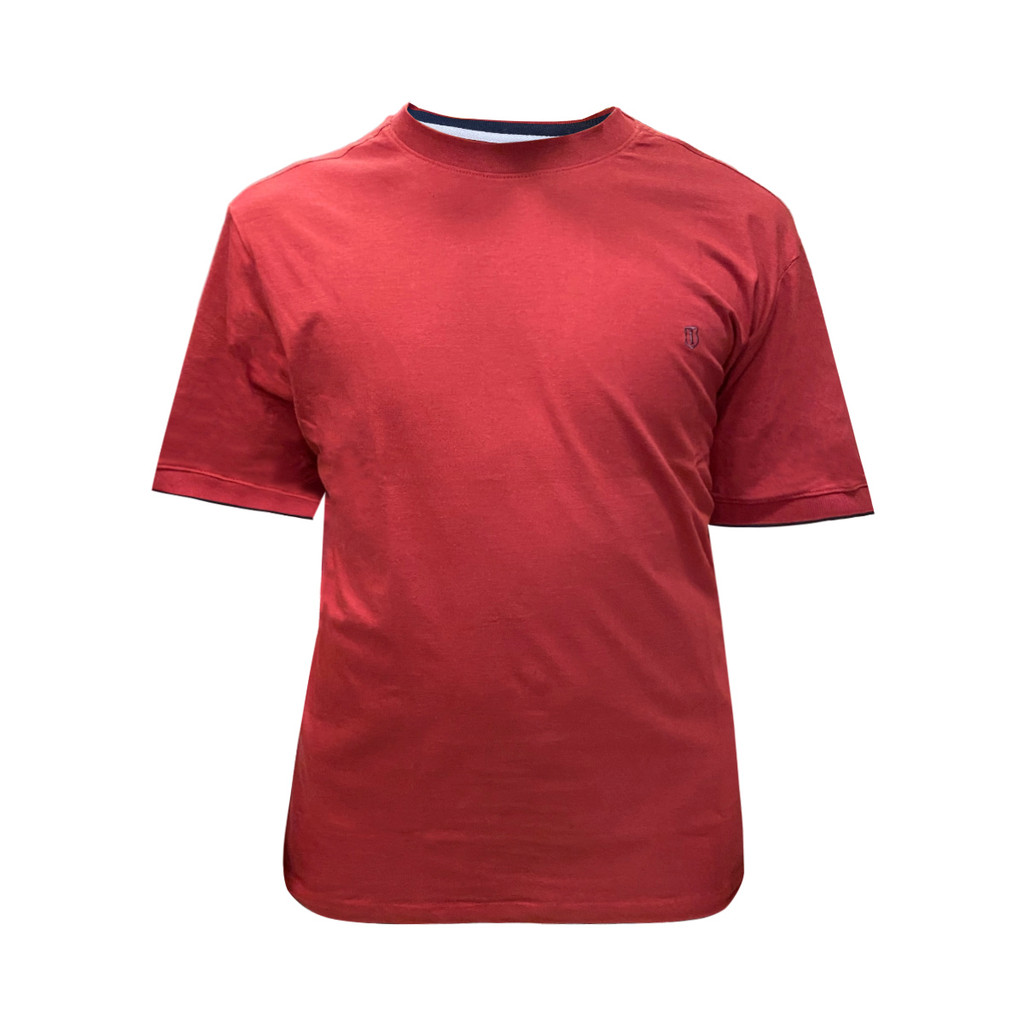 Camiseta Masculina Individual College Vinho