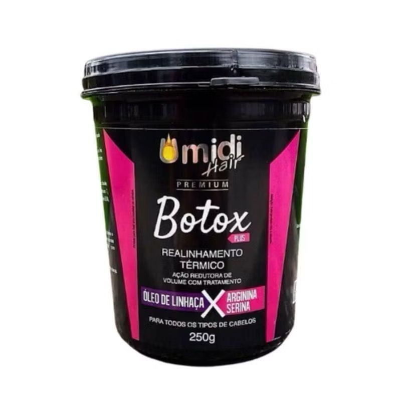 BTX Linhaça Umidi Hair Plus Realiamento Térmico 250gr — imagem 2 de 2
