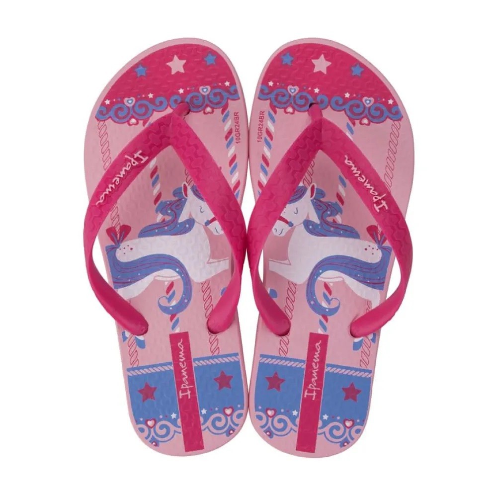 Chinelo Infantil De Dedo Unicórnio Ipanema 27012 em Oferta na Shopee