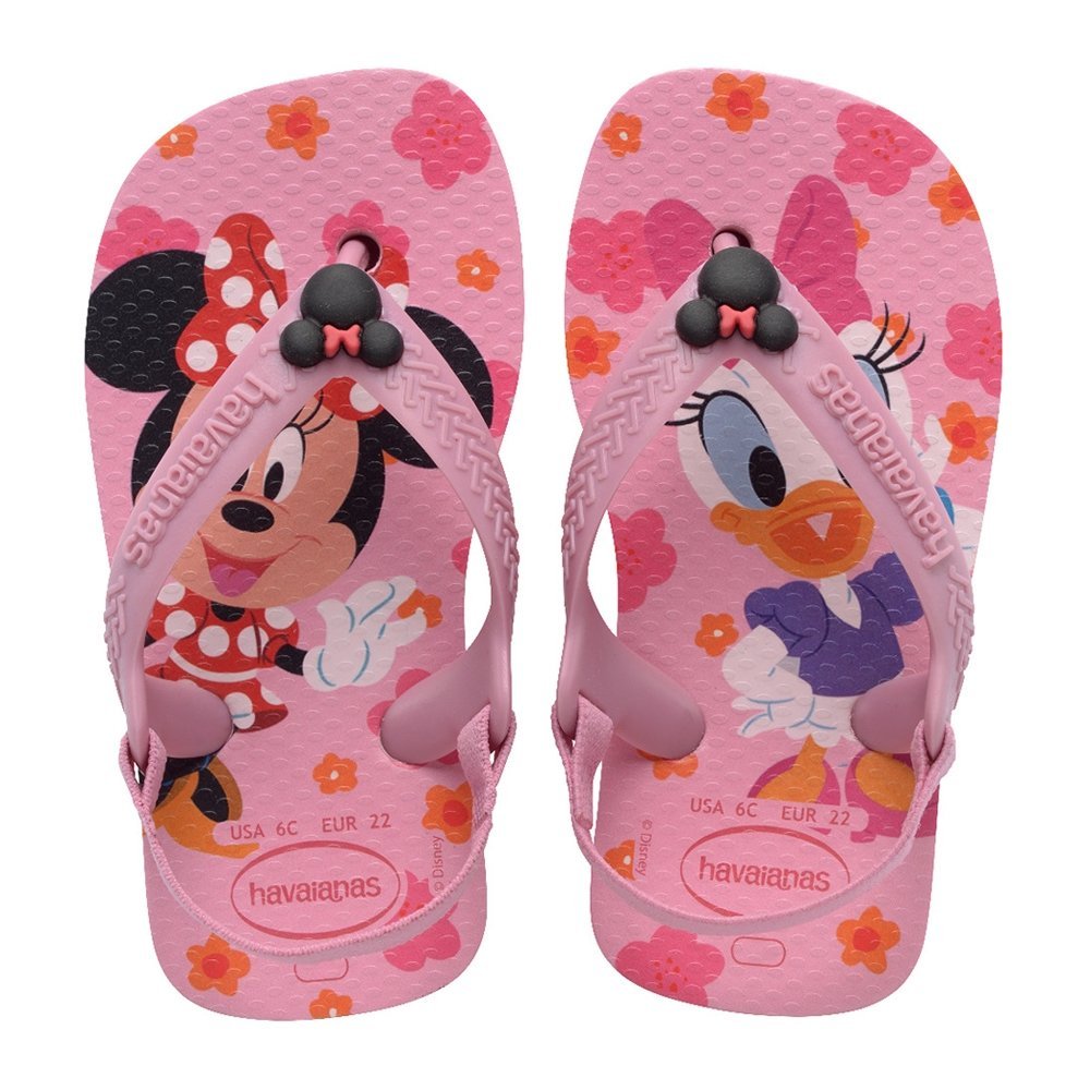 Havaianas Baby Disney Classic Rosa Glow