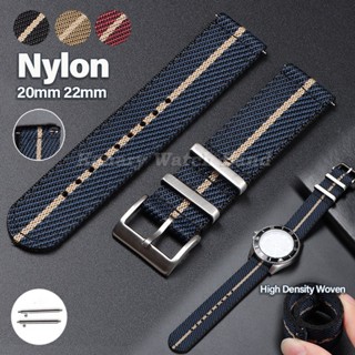 Pulseira De Relógio NATO De Lona De Nylon Macio De 20 Mm 22 Faixa De Tecido De Alta Densidade Liberação Rápida Cinto De em Oferta na Shopee