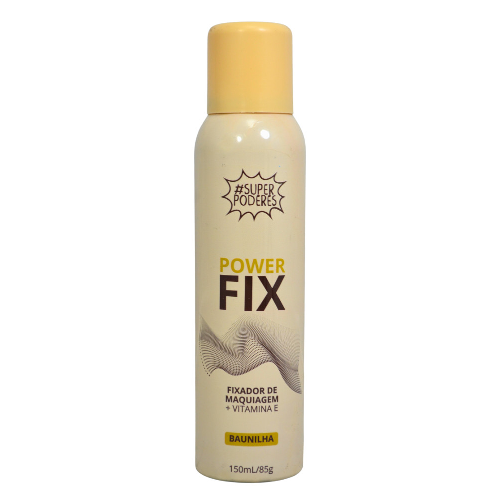 Spray Fixador de Maquiagem Baunilha Vitamina E Super Poderes