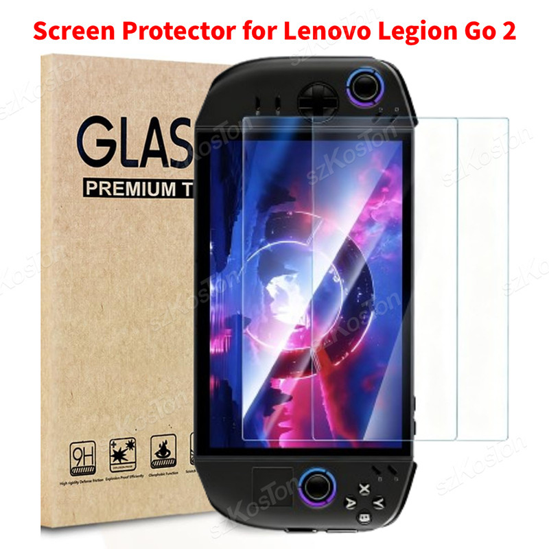 Protetor De Tela De Vidro Temperado 9H Para Lenovo Legion Go 2 Anti-Risco HD Película Protetora Jogos Acessórios De Cons em Oferta na Shopee