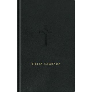 Bíblia Sagrada Slim | NVT | Com Mapas Mentais Palavras de Jesus em Vermelho | Capa Luxo Preta em Oferta na Shopee