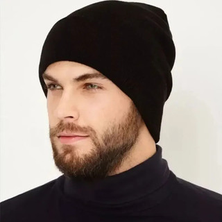 KIT Touca Lisa Preta De la Unissex Adulto