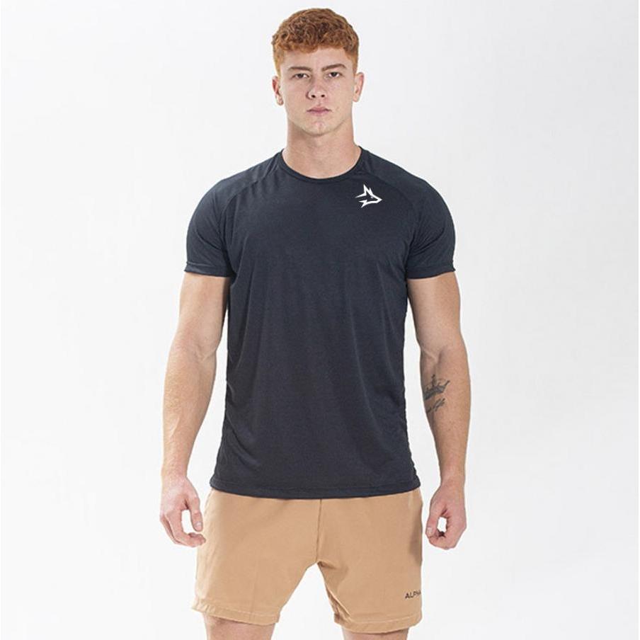 Camiseta Dry Fit New Lupus Preto em Oferta na Shopee