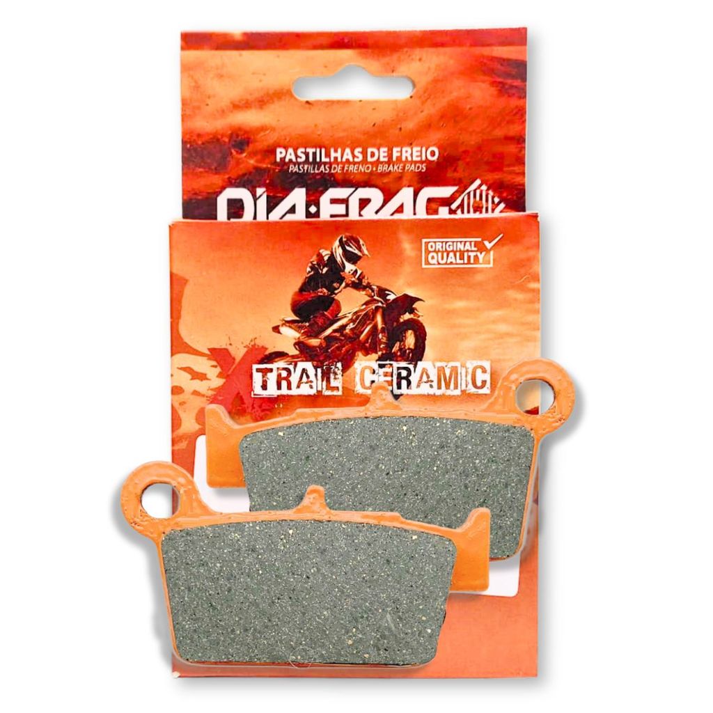 Pastilha de Freio Traseira P/ Kawasaki Kxf 250 / Kxf 450 / Kx 250 / Kx 450 Cerâmica Sinterizada Diafrag em Oferta na Shopee