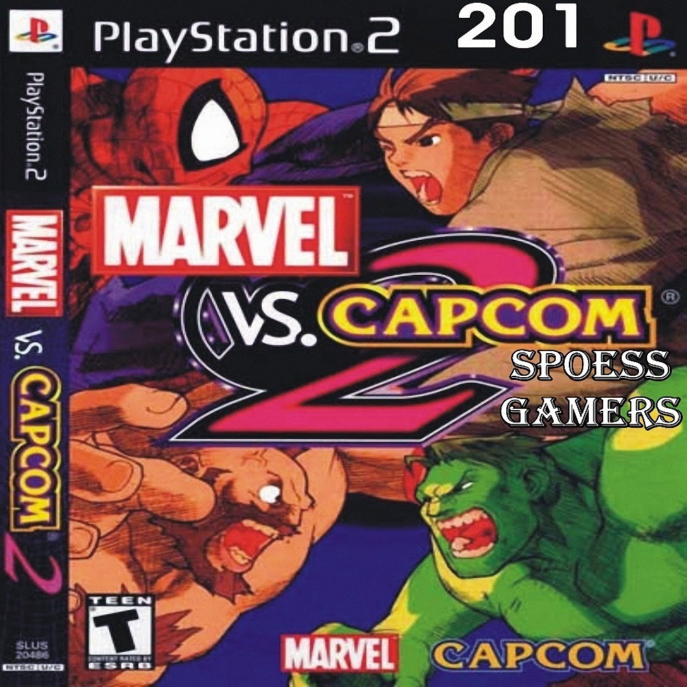 Jogo Ps 2 Marvel Vs Capcom 2 New Age Of Heroes  Me