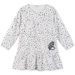 Vestido Poá Manga Longa Bebê Feminino lilica Ripilica