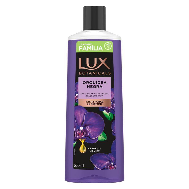 Sabonete Líquido Lux Botanicals Orquídea Negra 650ml em Oferta na Shopee