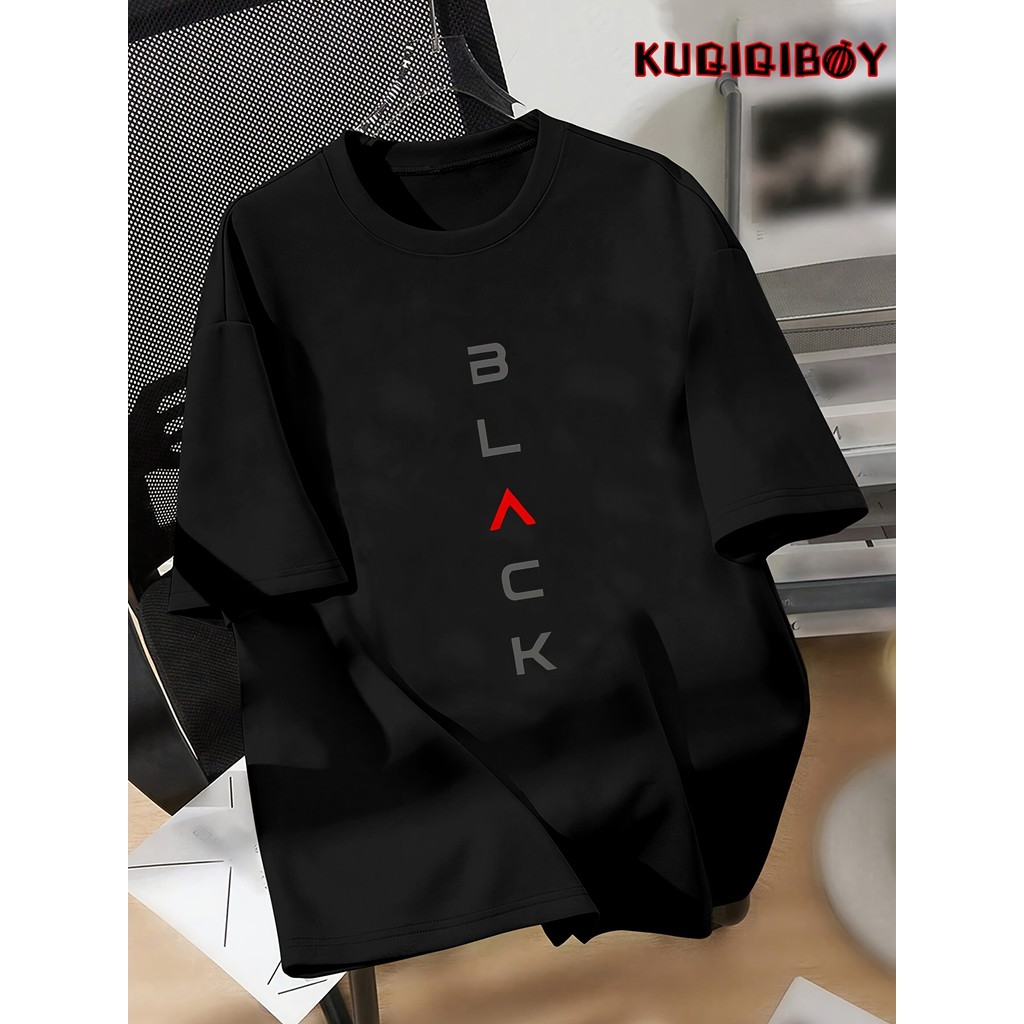 Camiseta Infanitl Casual de Manga Curta KUQIQIBOY para Adolescentes Camiseta Infantil 100% Algodão Premium