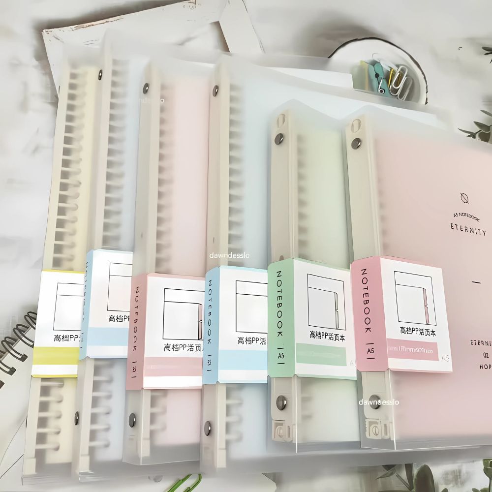 CADERNO INTELIGENTE FICHARIO CAPA LISA 60 FOLHAS A4 ~32x23cm — imagem 2 de 2