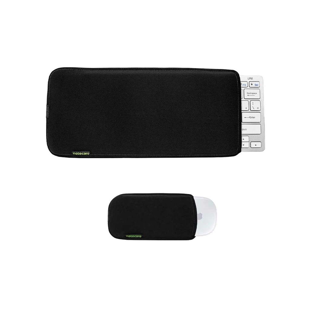 Capa Compatível com Teclado Apple Magic Keyboard Padrão + Case para Magic Mouse + Pano de Microfibra - iMac Macbook