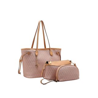 Bolsa Feminina Chenson New Monograma Dupla Face Kit 3 Peças 3485427 em Oferta na Shopee