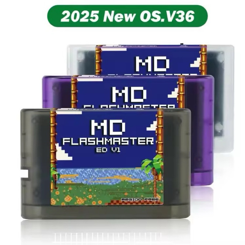 Cartucho Everdrive Mega Drive MD FlashMaster ED V1 em Oferta na Shopee