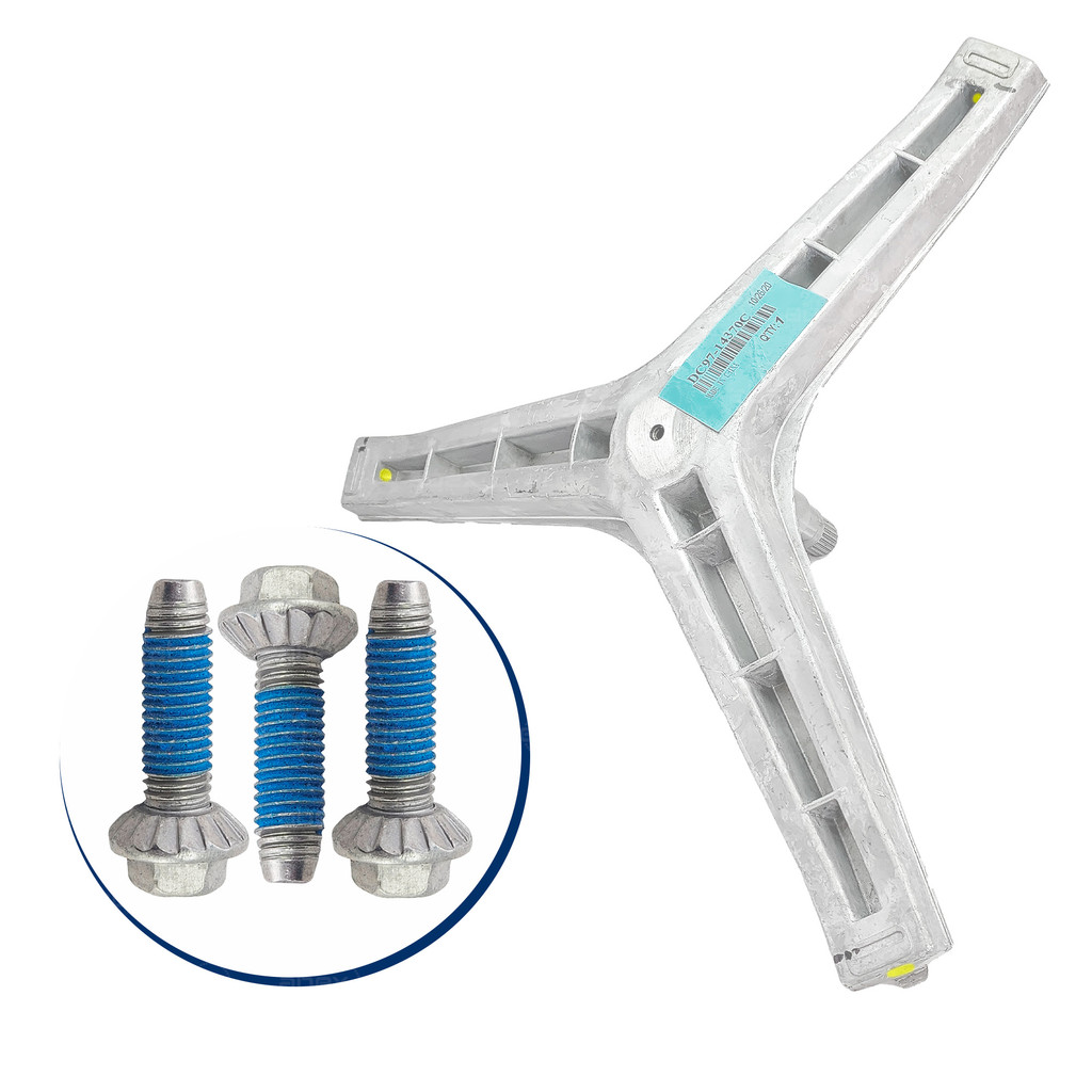 Eixo Tripé Lava E Seca Com Parafusos Para Samsung Lavadora Secadora máquina DC97-14370C Original
