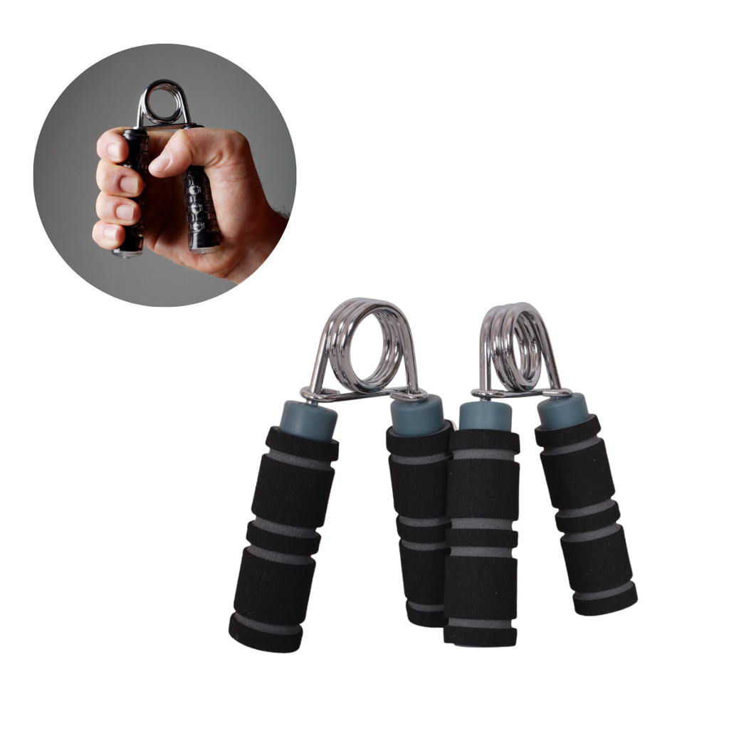 Soft hand grips cabo espumado Preto e Cinza