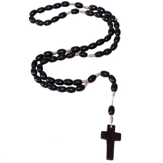 Terço de Madeira Simples Presente Lembrancinha em Oferta na Shopee