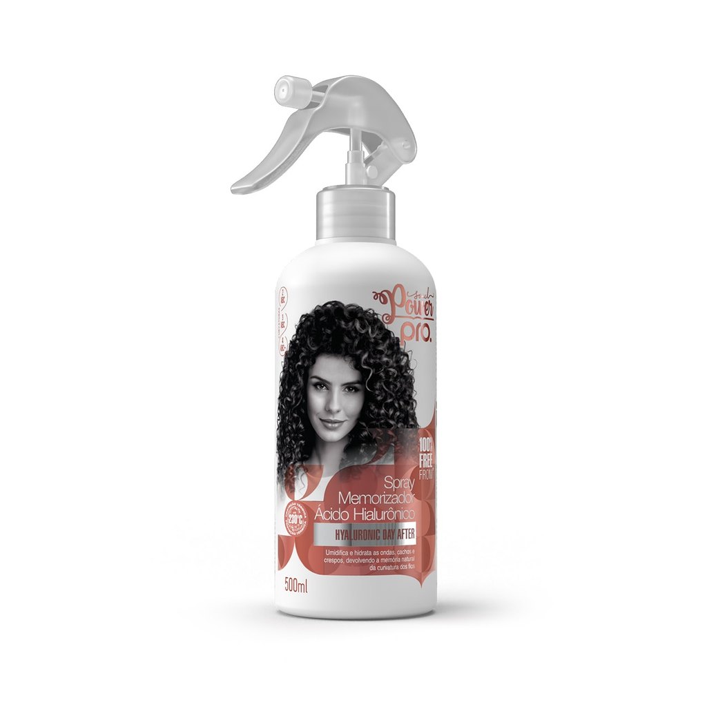 Imagem Spray Memorizador Ácido Hialurônico Soul Power PRO - Hidrata e Devolve os Cachos - 500ml