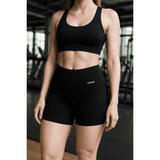 Shorts Feminino Fitness De Academia Confortável em Oferta na Shopee