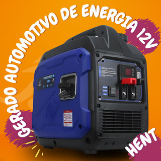Gerador Automotivo De Energia Portatil 12v Motorhome 1100w