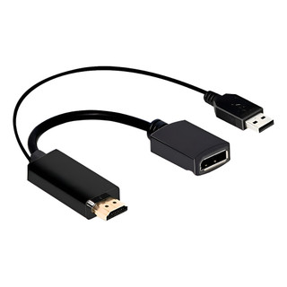 Conversor Adaptador Hdmi Para Displayport 4k Usb