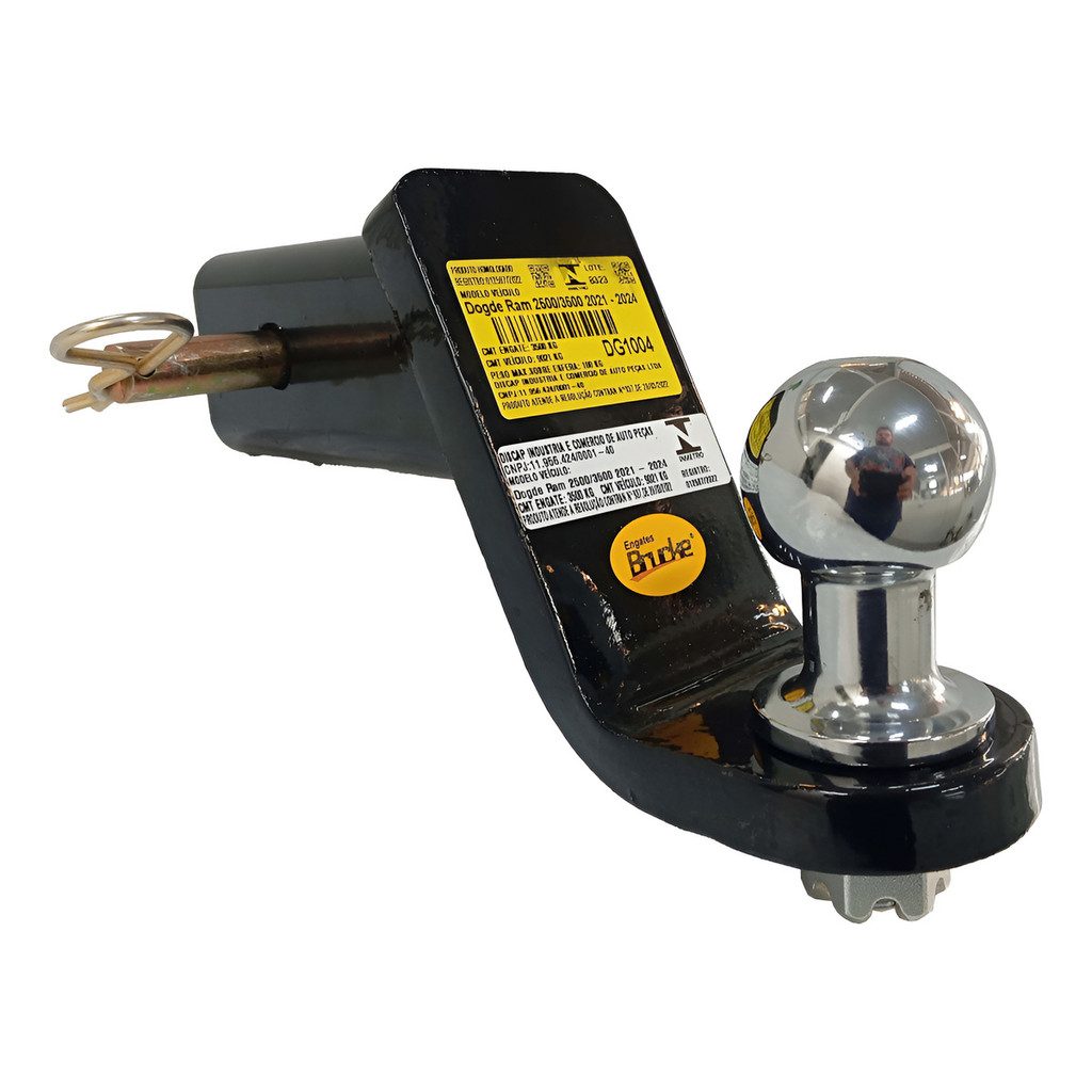 Imagem Engate Reboque Removível 2500 3500 2021 a 2025 3500 Kg - Brucke DG1004